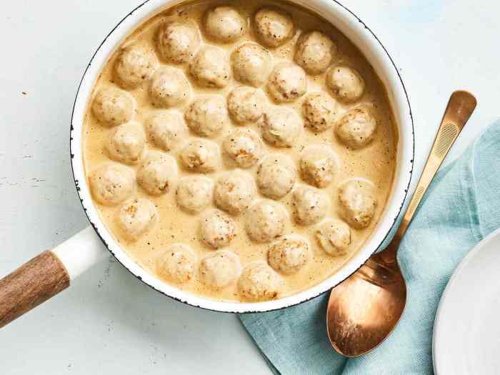 Easy swedish meatball sauce recipe