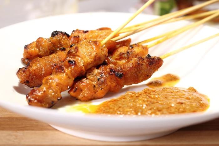 Chicken satay recipe sauce