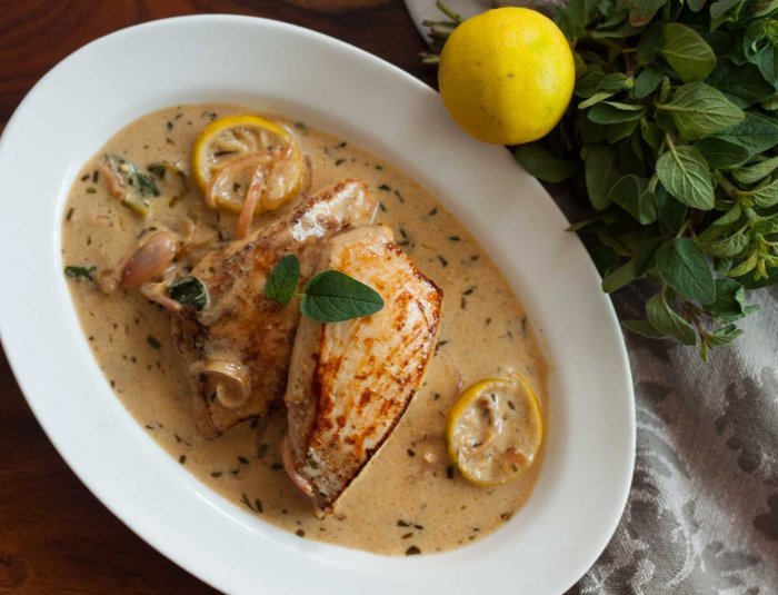 Chicken with lemon sauce recipe