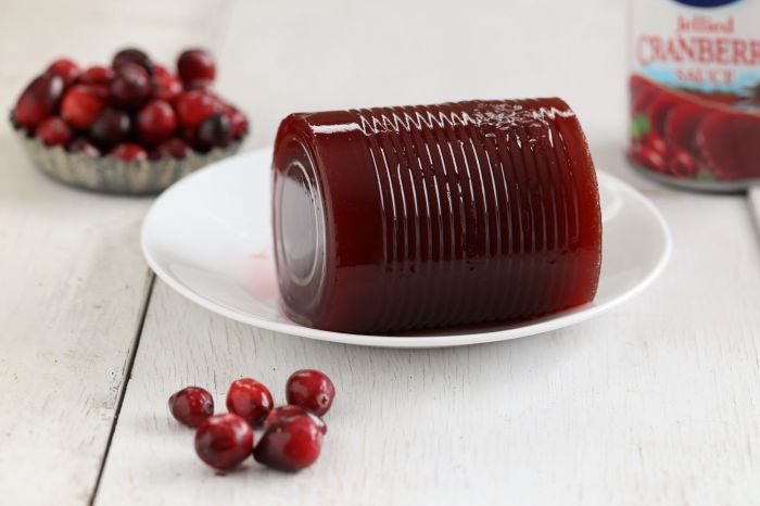 Cranberry sauce from canned cranberries recipe