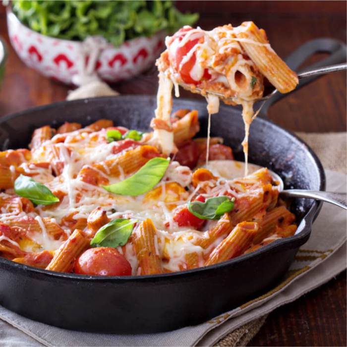 Chicken pasta recipes with marinara sauce