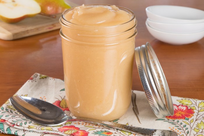 Canned pear sauce recipe