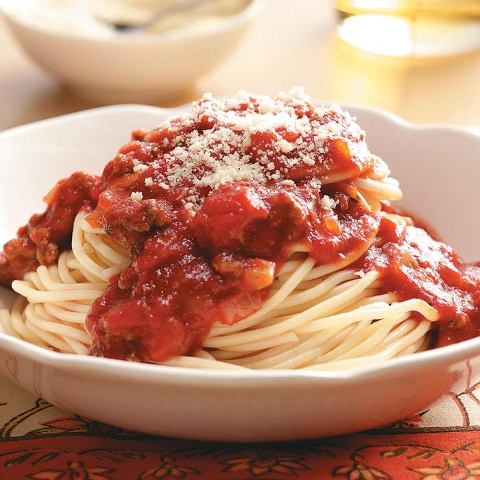 Easy spaghetti meat sauce recipe