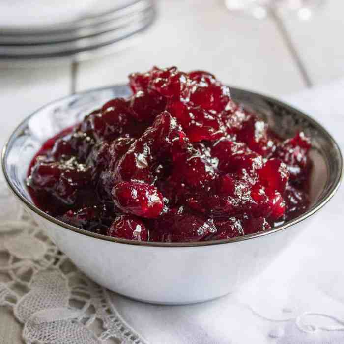 Ccranberry sauce recipe