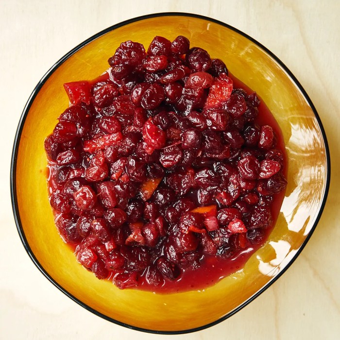 Cranberry orange sauce cinnamon recipe bonappetit recipes cranberries food