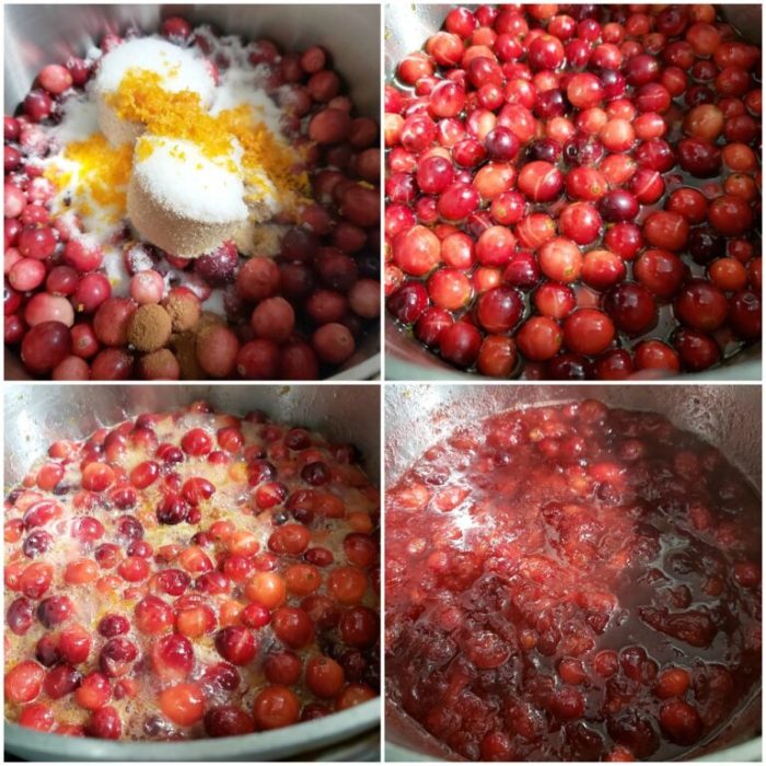 Cranberry sauce orange zest recipe