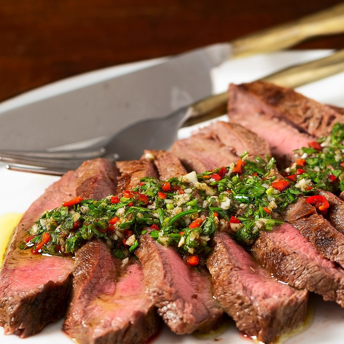 Chimichurri steak sauce recipe