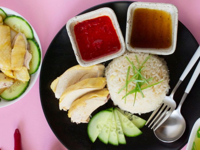 Chicken rice sauce recipe