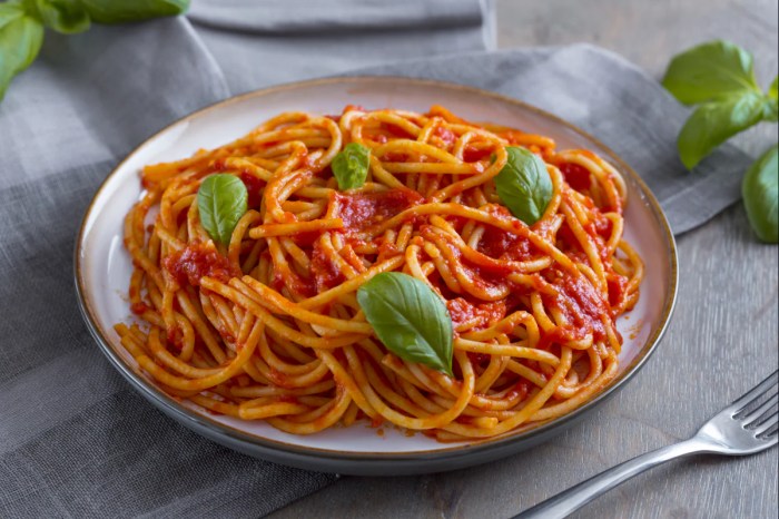 Creamy tomato spaghetti sauce recipe